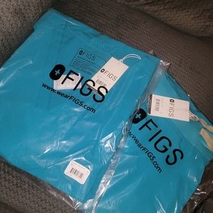FIGS Scrub Set Limited Edition Teal, Size XL